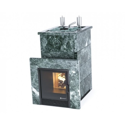 Печь для бани ИзиСтим Сочи К в кожухе из змеевика сталь AISI 321