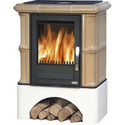 Печь-камин ABX BAVARIA L, с чугунной топкой (табак) Печь-камин ABX BAVARIA L, с чугунной топкой (табак)