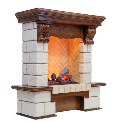 Каминокомплект Pierre Luxe Cassette 400