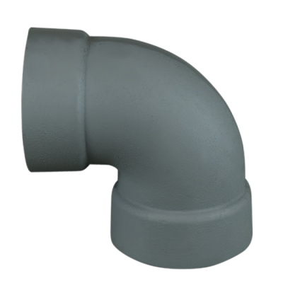 Отвод Гефест 90гр чугун ф150