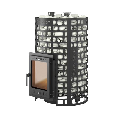 Печь для бани Эверест "Steam Master" 38 (320М) б/в диаметр дымохода: 115 мм