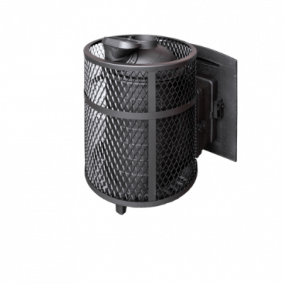 Банная печь Прометалл Атмосфера М (Мини) с сеткой нержавейкой