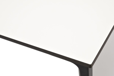 Стол обеденный 4SIS Малага 90 Цвет: черный, молочный