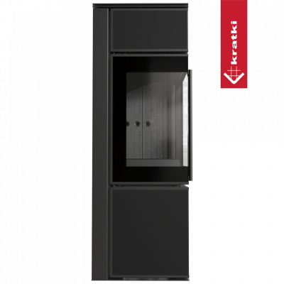 Печь Kratki PRO TORA/S 8 кВт Nero Assoluto Печь Kratki PRO TORA/S 8 кВт Nero Assoluto