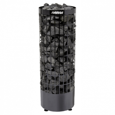 Электрическая печь Harvia Cilindro PC90E Black Steel (без пульта)