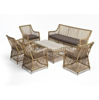 Лаунж-зона 4SIS Асти на 6 персон Цвет: соломенный