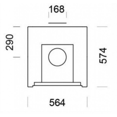 Печь-камин NunnaUuni Calor Quadra B