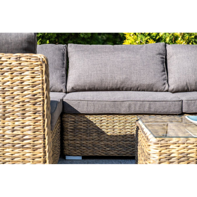 Угловой модуль 4SIS Лунго (гиацинт) Цвет: соломенный