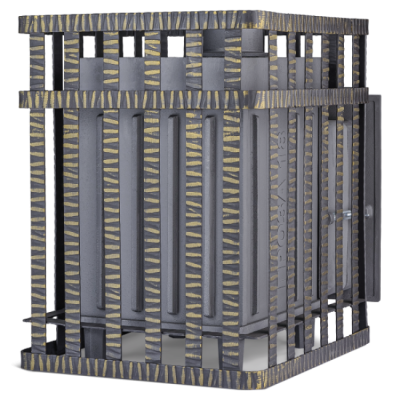 Печь для бани чугунная Гефест Гроза в сетке 24 (М) Печь для бани чугунная Гефест Гроза в сетке 24 (М)