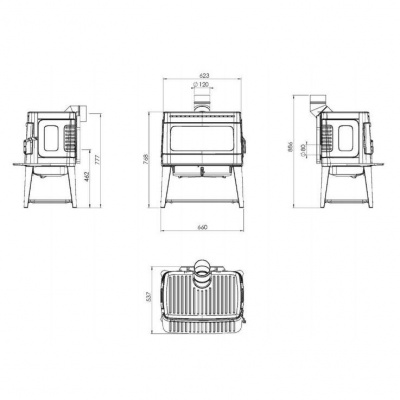 Печь Authentic 50
