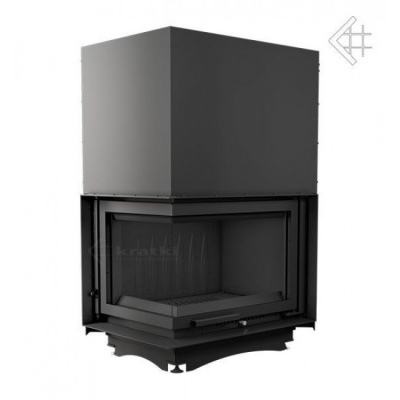 Каминная топка Kratki Zuzia L BS G (угловое стекло слева, гильотина)