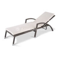 Садовый лежак 4SIS Парма с матрасом
