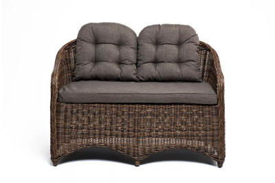 Диван 4SIS Равенна двухместный Цвет: коричневый Диван 4SIS Равенна двухместный Цвет: коричневый