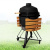 Керамический гриль Start Grill-22 PRO (56 см.), черный