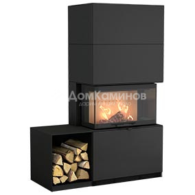 Contura i51 с дровяным ящиком