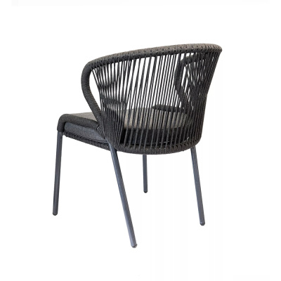 Стул 4SIS Милан из роупа Цвет: темно-серый Стул 4SIS Милан из роупа Цвет: темно-серый