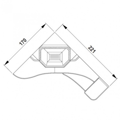Каминная облицовка Palazzetti Las Vegas, Emperador