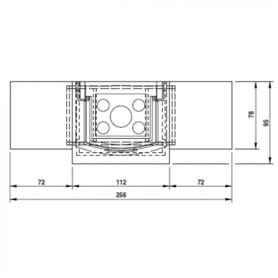 Каминная облицовка Palazzetti Los Angeles, под S78 3D Каминная облицовка Palazzetti Los Angeles, под S78 3D