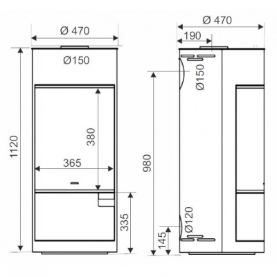 Отопительная печь Supra Goteborg Отопительная печь Supra Goteborg