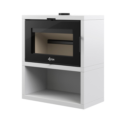 Печь-Камин ASTON "SENATOR WHITE" диаметр дымохода: 150 мм