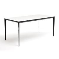 Стол обеденный 4SIS Малага 160 Цвет: черный, молочный