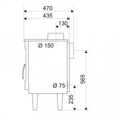 Отопительная печь Supra Alban Отопительная печь Supra Alban