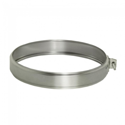 Хомут соединительный Дымок 0.5 мм с изоляцией, d=300 мм