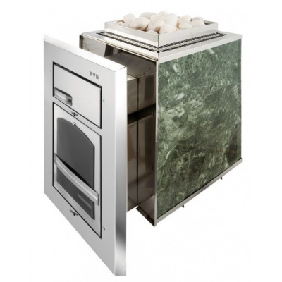 Печь для бани дровяная ИнжКомЦентр ВВД Чародейка М в змеевике