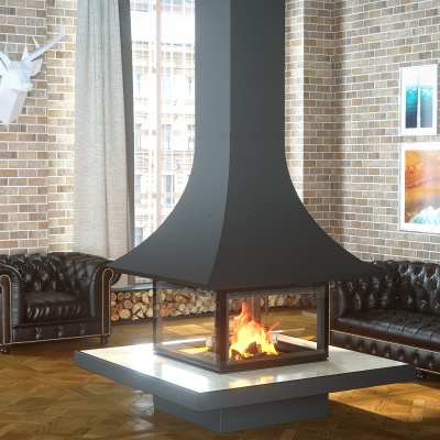 Центральный камин Astov APT P4C 800 Центральный камин Astov APT P4C 800