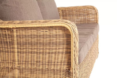 Диван 4SIS Гляссе двухместный Цвет: соломенный Диван 4SIS Гляссе двухместный Цвет: соломенный