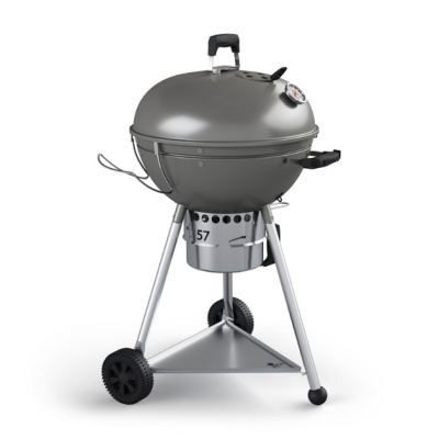 Гриль угольный 800 Degrees Teriberka 57 Slow 'N Sear Platinum Grey Premium