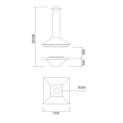 Камин Traforart Gaia Камин Traforart Gaia