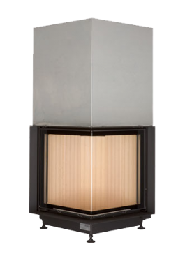 Каминная топка Brunner Eck-Kamine EK 57/52/52 с подъемом 