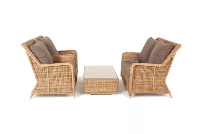 Комплект садовой мебели 4SIS Гляссе Сингл Цвет: соломенный Комплект садовой мебели 4SIS Гляссе Сингл Цвет: соломенный