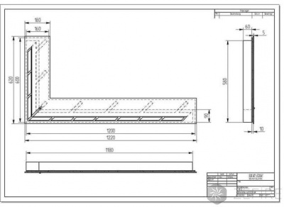 Zefire Угловой 1200 Zefire Угловой 1200
