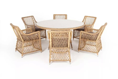 Обеденная группа 4SIS Эспрессо-150 L Цвет: соломенный