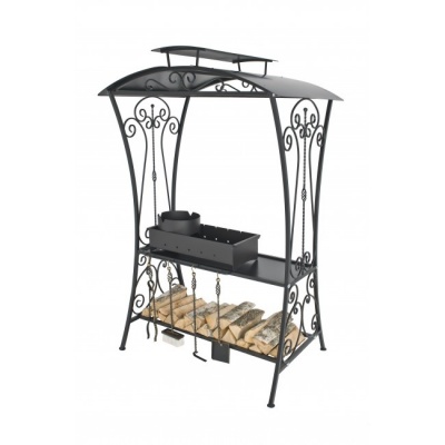 Мангал с крышей Везувий Люкс 1 Мангал с крышей Везувий Люкс 1