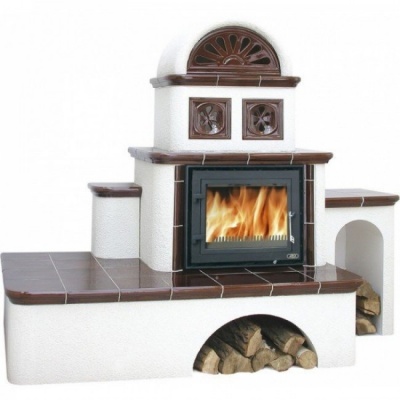 Печь-камин ABX OXFORD (коричневый правая) Печь-камин ABX OXFORD (коричневый правая)