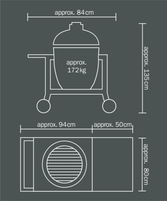 Гриль Monolith LeCHEF PRO Buggy