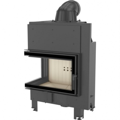 Каминная топка Kratki MBM L BS SG (гнутое стекло) Каминная топка Kratki MBM L BS SG (гнутое стекло)