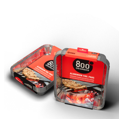 Алюминиевые поддоны 800 Degrees Foil Pans XL-size, 10 шт