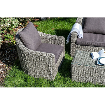 Кресло 4SIS Кон Панна (гиацинт) Цвет: графит Кресло 4SIS Кон Панна (гиацинт) Цвет: графит