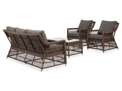 Комплект садовой мебели 4SIS Гранд Латте Цвет: коричневый