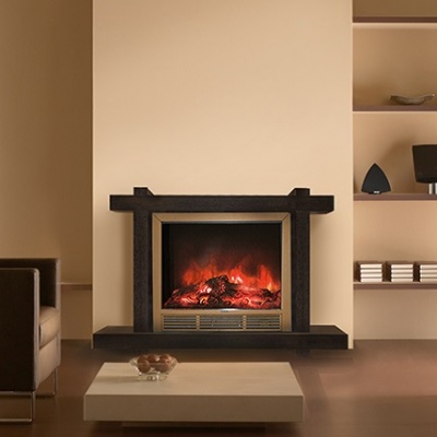 Каминокомплект Капри Deluxe Венге