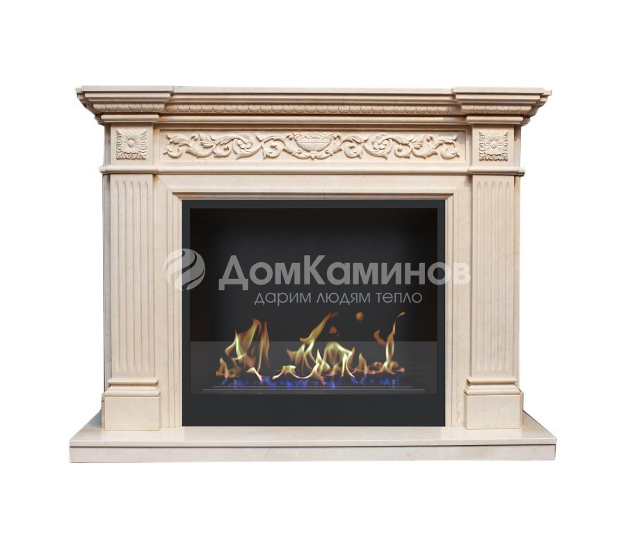 Мраморный биокамин Женева Мраморный биокамин Женева