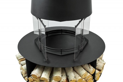 Центральный камин Fireline Glass