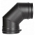Отвод 90 град. д. 150 PM25 (Чер.)
