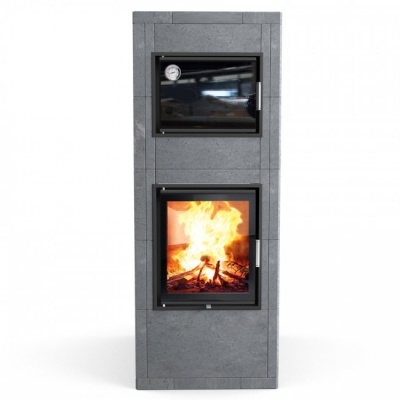 Отопительная печь с духовкой Теплый камень HERITAGE V