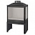 Отопительная печь Liseo Castiron LCI 5 GFR Stove, стекло справа