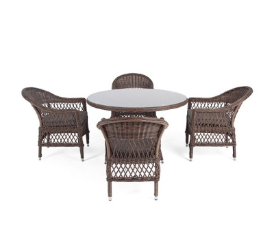 Обеденная группа 4SIS Дольче Цвет: коричневый Обеденная группа 4SIS Дольче Цвет: коричневый